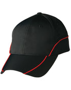 Ripstop Peak Cap With Contrast Mesh Lining