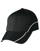 Ripstop Peak Cap With Contrast Mesh Lining
