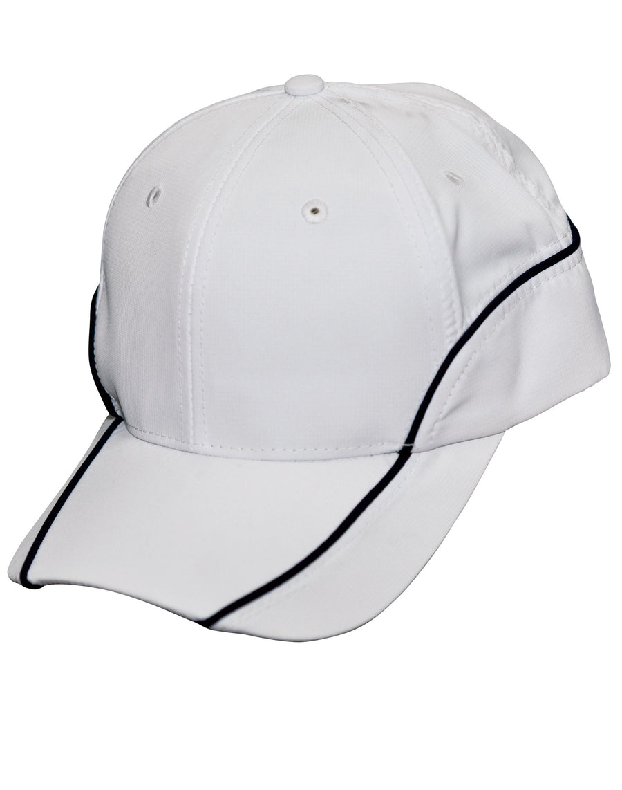 Ripstop Peak Cap With Contrast Mesh Lining