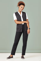 Womens Button Front Knit Vest CK961LV