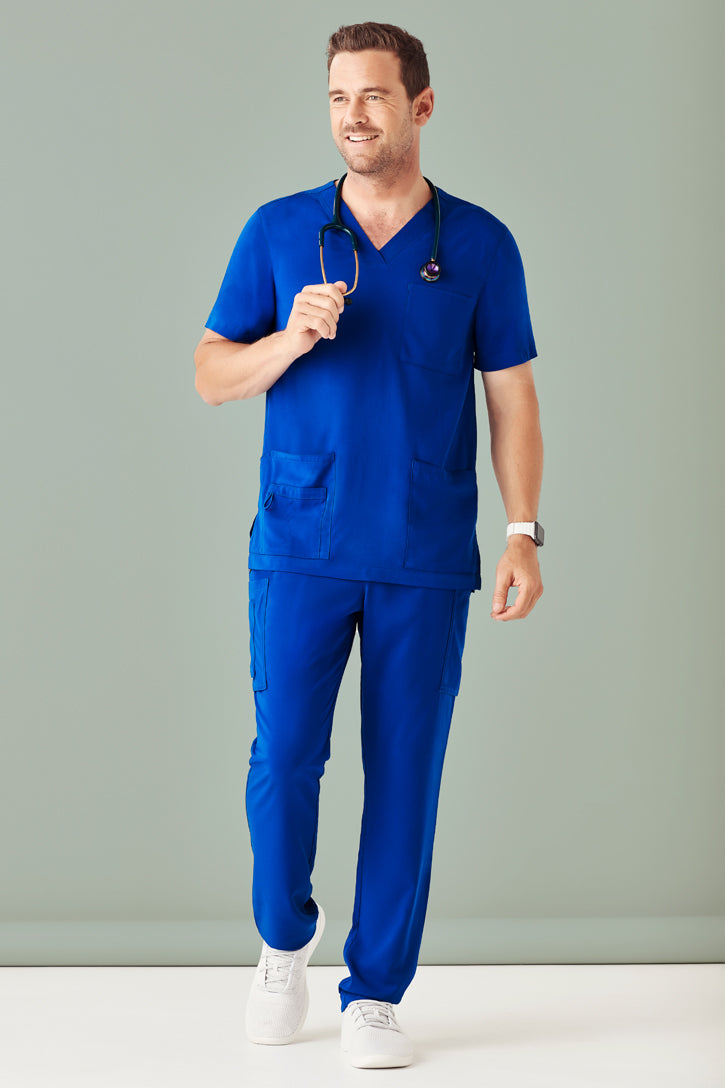 BIZCARE Mens Multi-Pocket Scrub Pant CSP946ML
