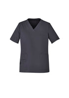 Womens Easy Fit V-Neck Scrub Top