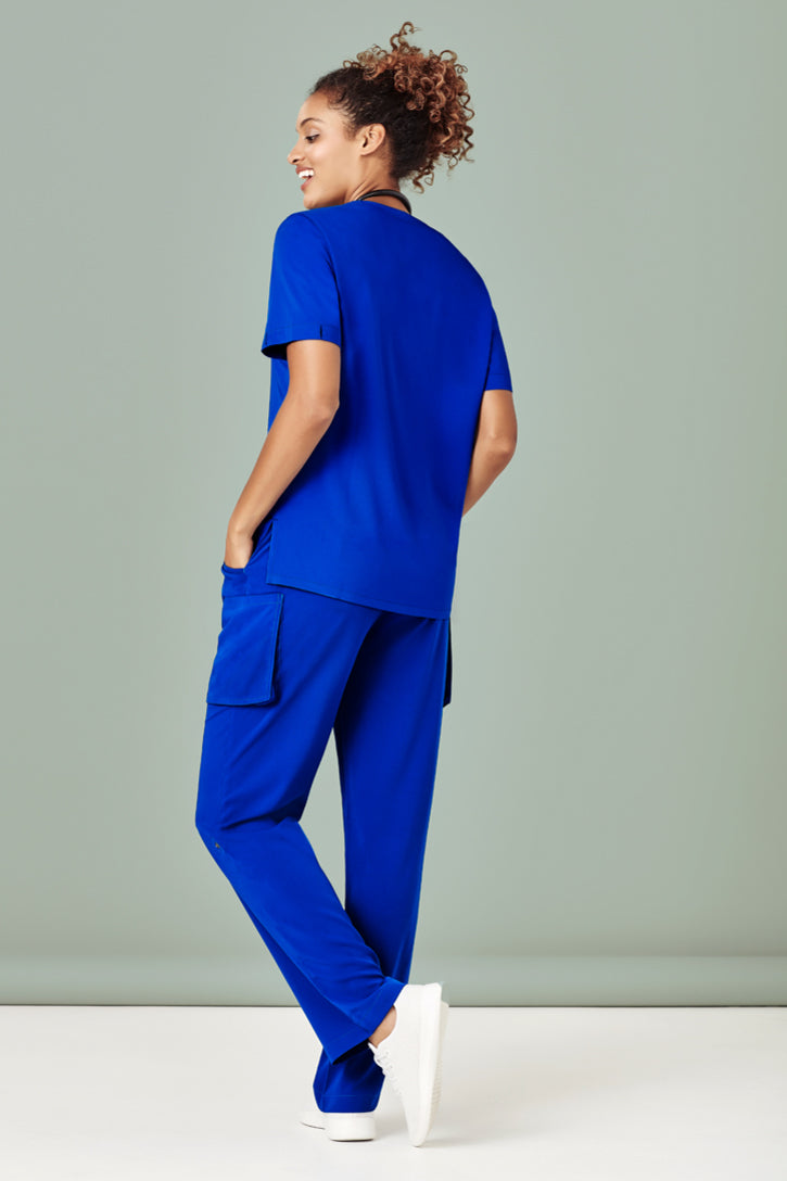 Womens Easy Fit V-Neck Scrub Top