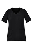 Womens Avery Tailored Fit Round Neck Scrub Top