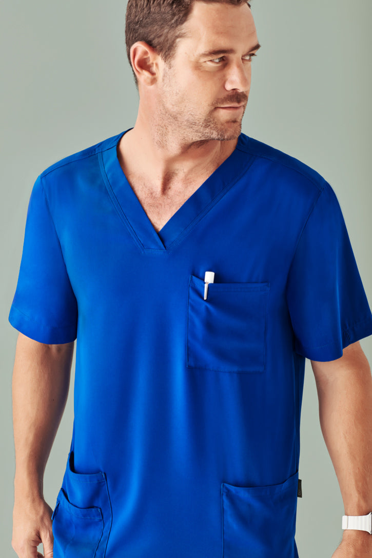 Mens Avery V-Neck Scrub Top