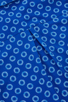 Easy Stretch Daisy Print Short Sleeve Shirt