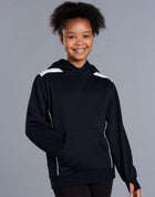 Croxton Close Front Contrast Fleece Hoodie (Kids)