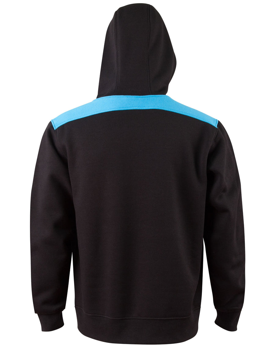 Croxton Close Front Contrast Fleece Hoodie (Kids)