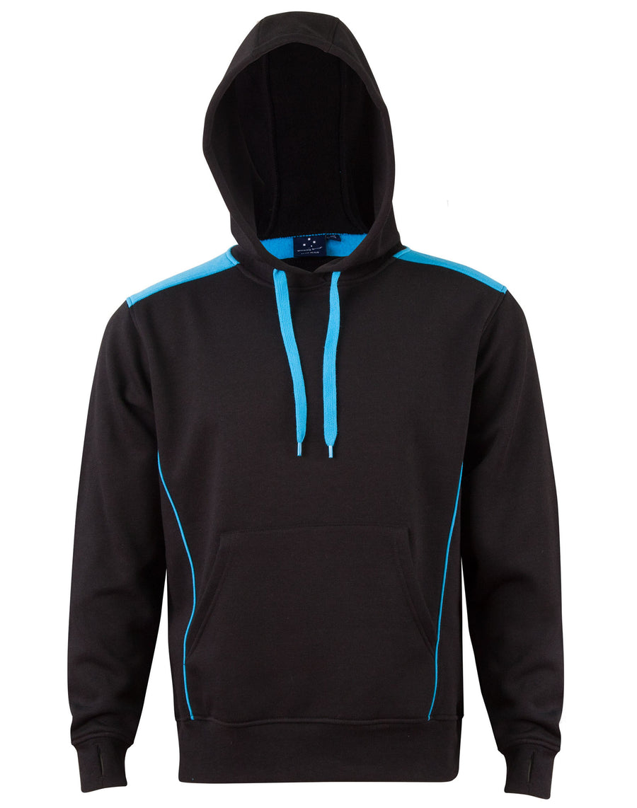 Croxton Close Front Contrast Fleece Hoodie (Kids)