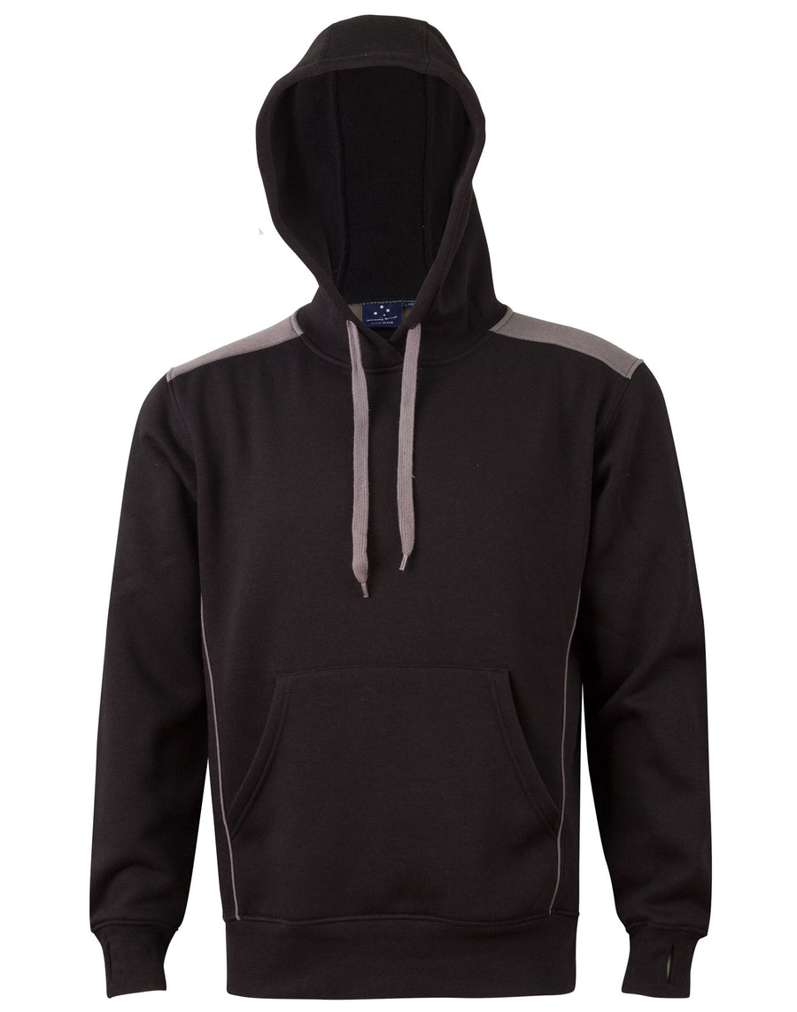 Croxton Close Front Contrast Fleece Hoodie (Kids)