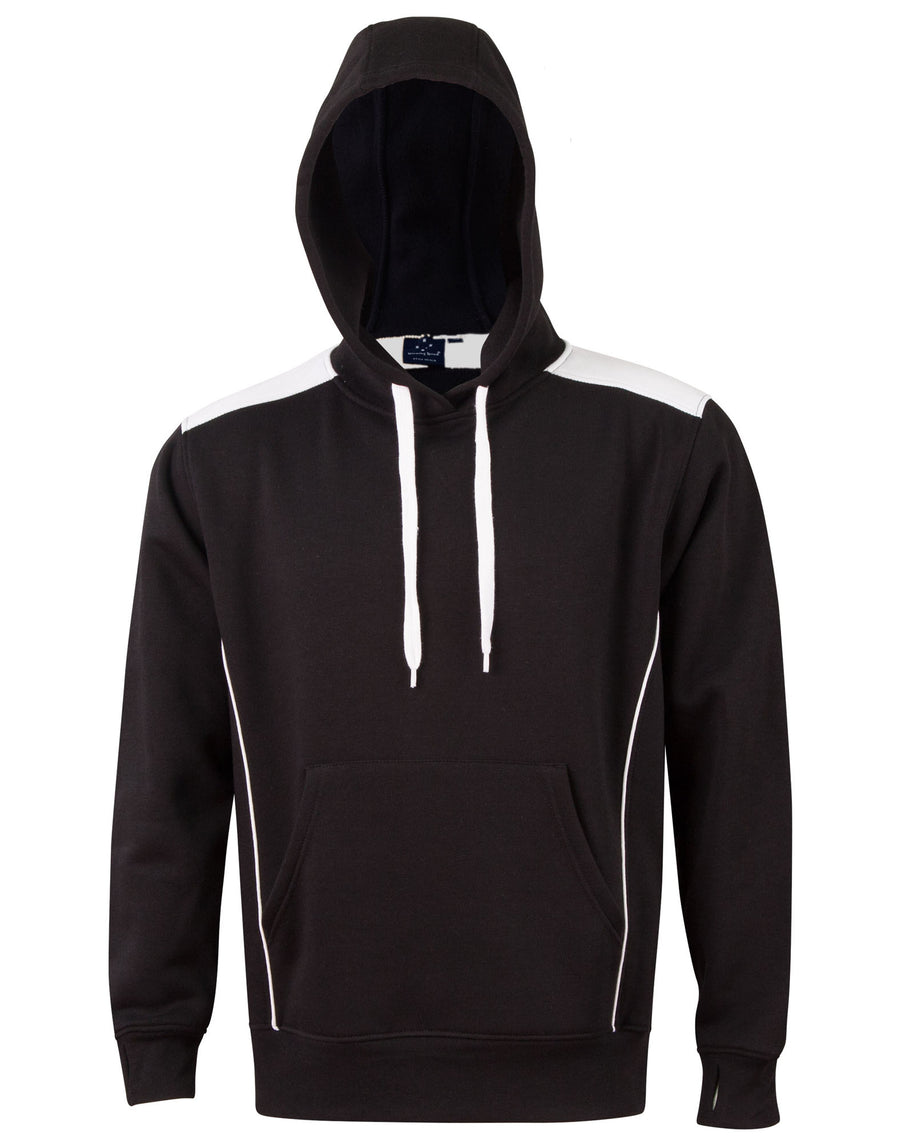 Croxton Close Front Contrast Fleece Hoodie (Kids)