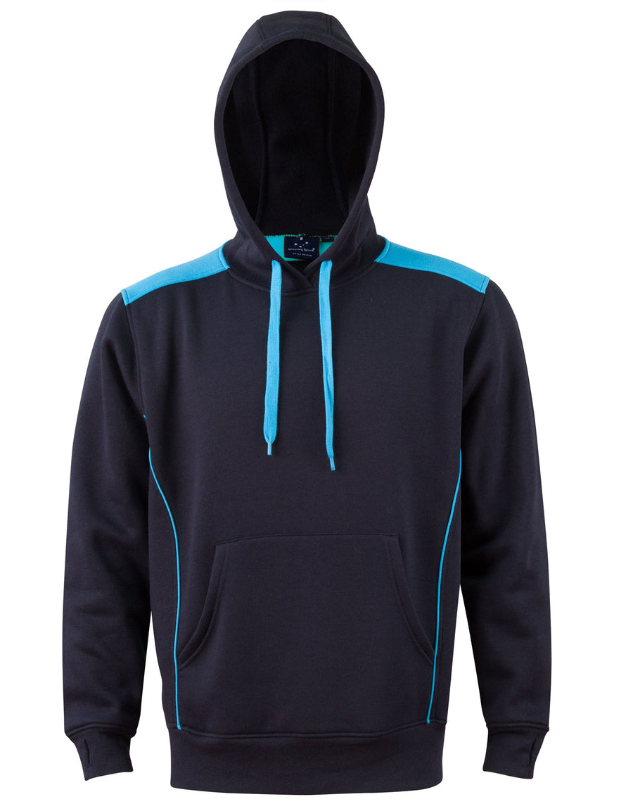 Croxton Close Front Contrast Fleece Hoodie (Kids)