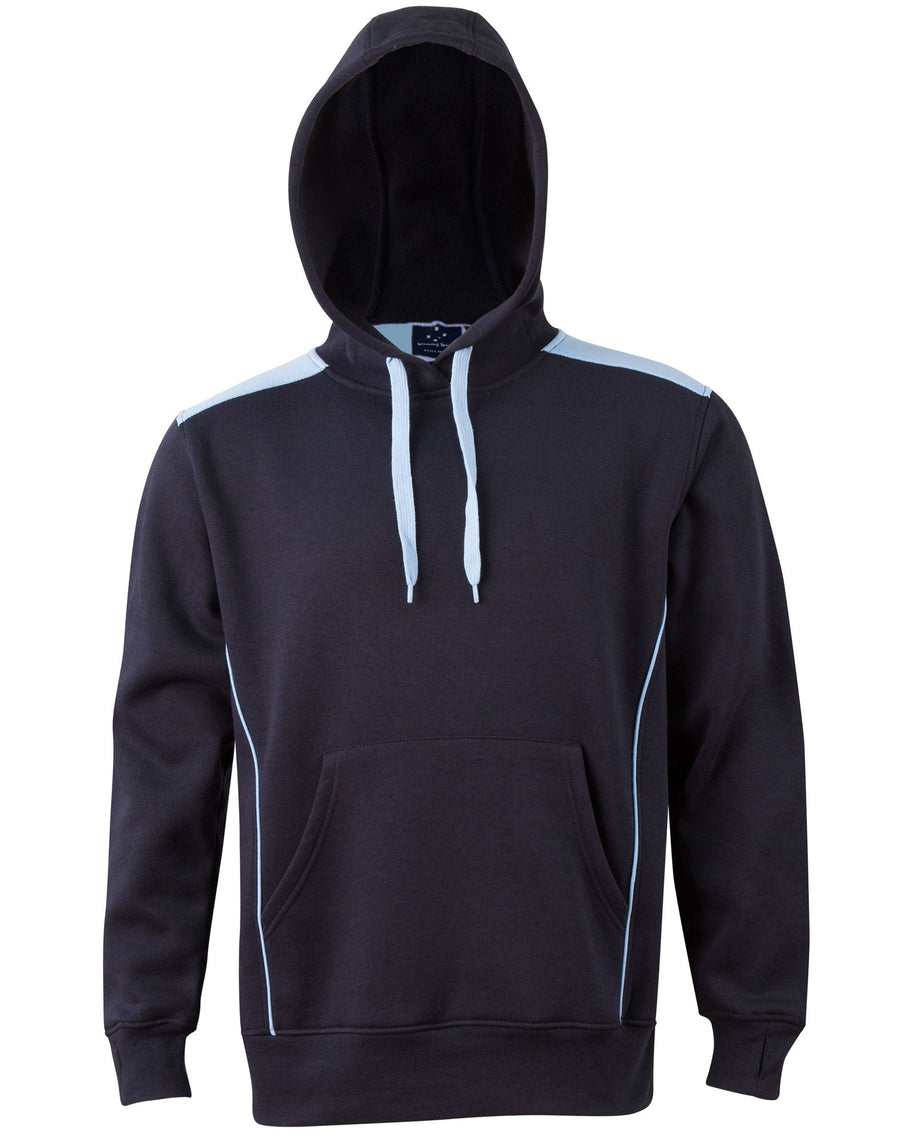 Croxton Close Front Contrast Fleece Hoodie (Kids)