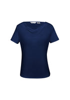 LADIES DRAPE KNIT TOP