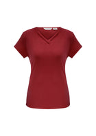 ACTIV EMBROIDERY DESIGNS. CORPORATE UNIFORM. LADIES LANA SHORT SLEEVE TOP