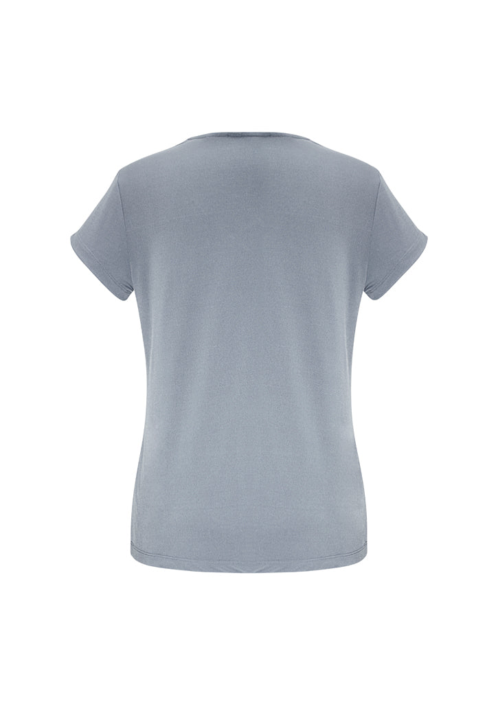 ACTIV EMBROIDERY DESIGNS. CORPORATE UNIFORM. LADIES LANA SHORT SLEEVE TOP