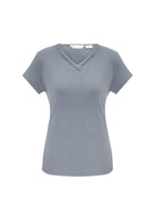 ACTIV EMBROIDERY DESIGNS. CORPORATE UNIFORM. LADIES LANA SHORT SLEEVE TOP