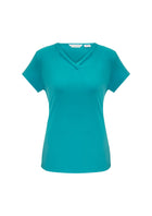 ACTIV EMBROIDERY DESIGNS. CORPORATE UNIFORM. LADIES LANA SHORT SLEEVE TOP
