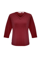 ACTIV EMBROIDERY DESIGNS. CORPORATE UNIFORM. LADIES LANA 3/4 SLEEVE TOP
