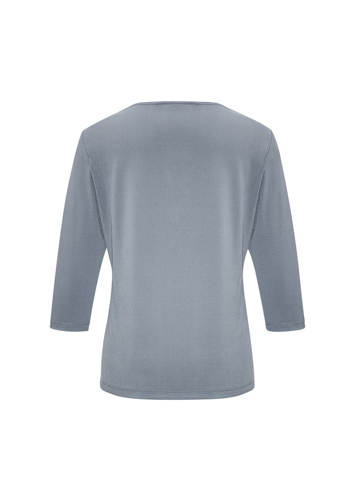 ACTIV EMBROIDERY DESIGNS. CORPORATE UNIFORM. LADIES LANA 3/4 SLEEVE TOP