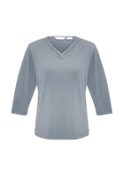 ACTIV EMBROIDERY DESIGNS. CORPORATE UNIFORM. LADIES LANA 3/4 SLEEVE TOP