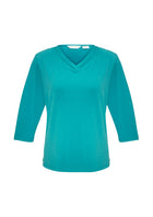 ACTIV EMBROIDERY DESIGNS. CORPORATE UNIFORM. LADIES LANA 3/4 SLEEVE TOP