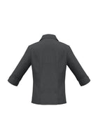 LADIES PLAIN OASIS 3/4 SLEEVE SHIRT ( BACK )