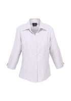 LADIES PLAIN OASIS 3/4 SLEEVE SHIRT