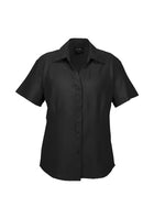 LADIES PLAIN OASIS SHORT SLEEVE SHIRT