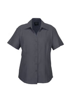 LADIES PLAIN OASIS SHORT SLEEVE SHIRT
