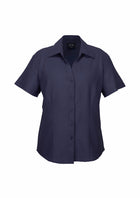 LADIES PLAIN OASIS SHORT SLEEVE SHIRT
