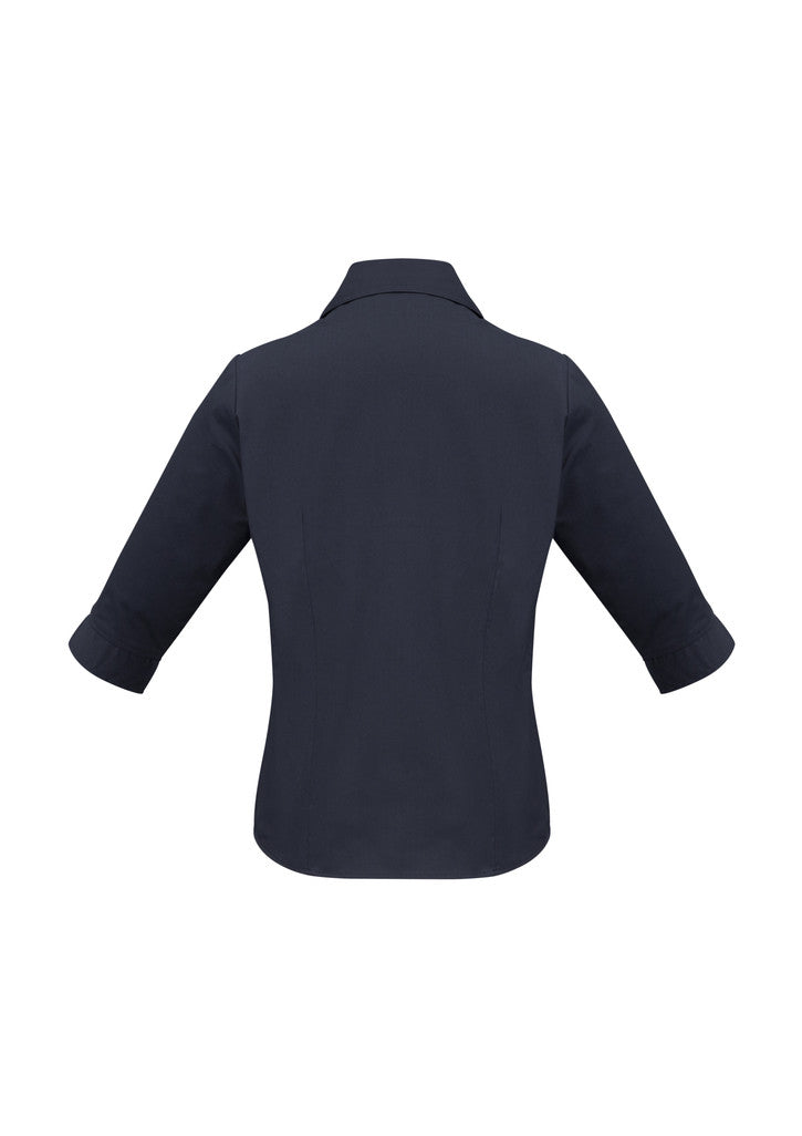 LADIES METRO 3/4 SLEEVE SHIRT