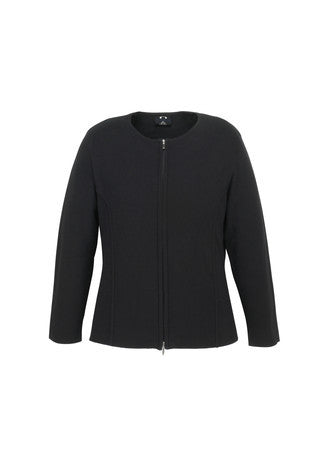 ACTIV EMBROIDERY DESIGNS. UNIFORMS. 2-WAY ZIP CARDIGAN. LADIES.