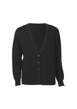 ACTIV EMBROIDERY DESIGNS. UNIFORMS. WOOLMIX CARDIGAN. LADIES.