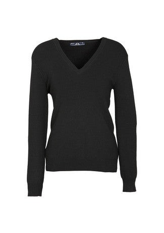 ACTIV EMBROIDERY DESIGNS. UNIFORMS. V-NECK PULLOVER. LADIES.