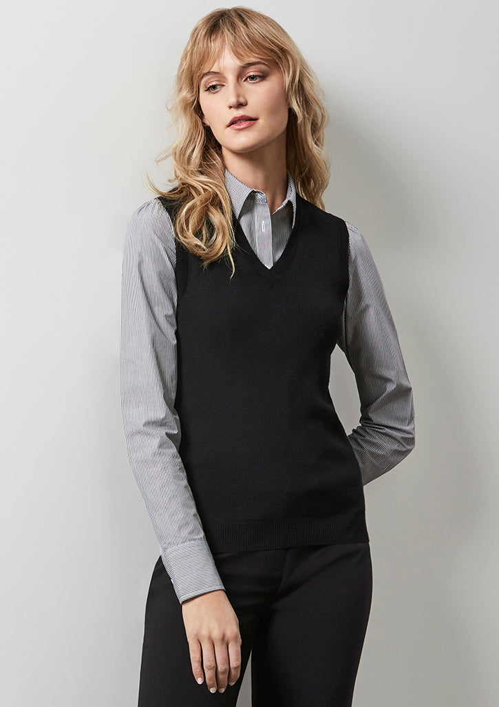 ACTIV EMBROIDERY DESIGNS. UNIFORMS. V-NECK VEST. LADIES.