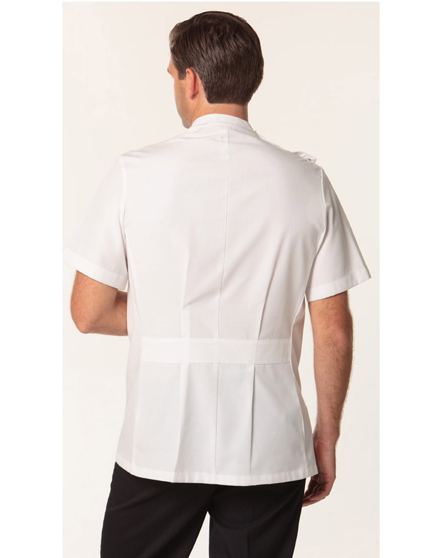 Men's Stud Front Short Sleeve Jacket ( BACK )