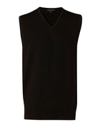 V-Neck Merino Wool Vest (Mens)