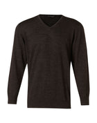 V-Neck Merino Wool Jumper (Mens)