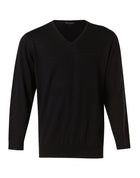 V-Neck Merino Wool Jumper (Mens)