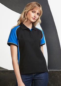 ACTIV EMBROIDERY DESIGNS.WORKWEAR. LADIES NITRO POLO