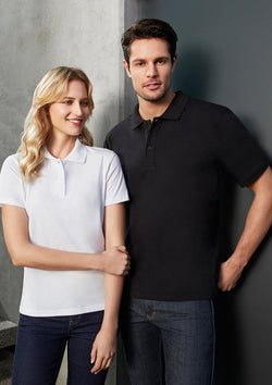 ACTIV EMBROIDERY DESIGNS. UNIFORMS.MENS ICE POLO