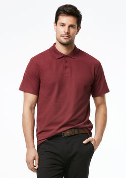 ACTIV EMBROIDERY DESIGNS.  UNIFORMS, BIZ COLLECTION MENS CREW POLO.
