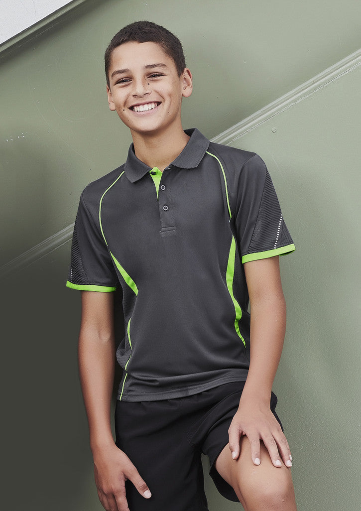 ACTIV EMBROIDERY DESIGNS. SPORTSWEAR.KIDS RAZOR POLO