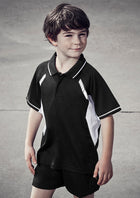 ACTIV EMBROIDERY DESIGN,BIZ COLLECTION Renegade polo kids