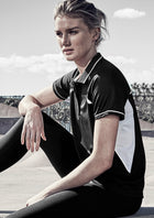 ACTIV EMBROIDERY DESIGN,BIZ COLLECTION Renegade polo ladies