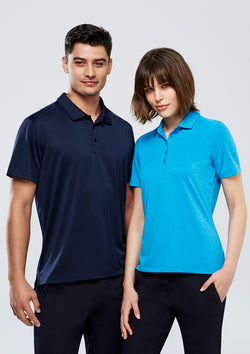 ACTIV EMBROIDERY DESIGNS. UNIFORMS. BIZ COLLECTION. AERO POLO (LADIES)