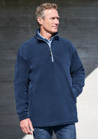 Mens Heavy Weight 1/2 Zip Polar Fleece