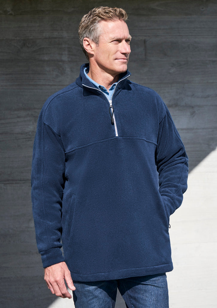 Mens Heavy Weight 1/2 Zip Polar Fleece