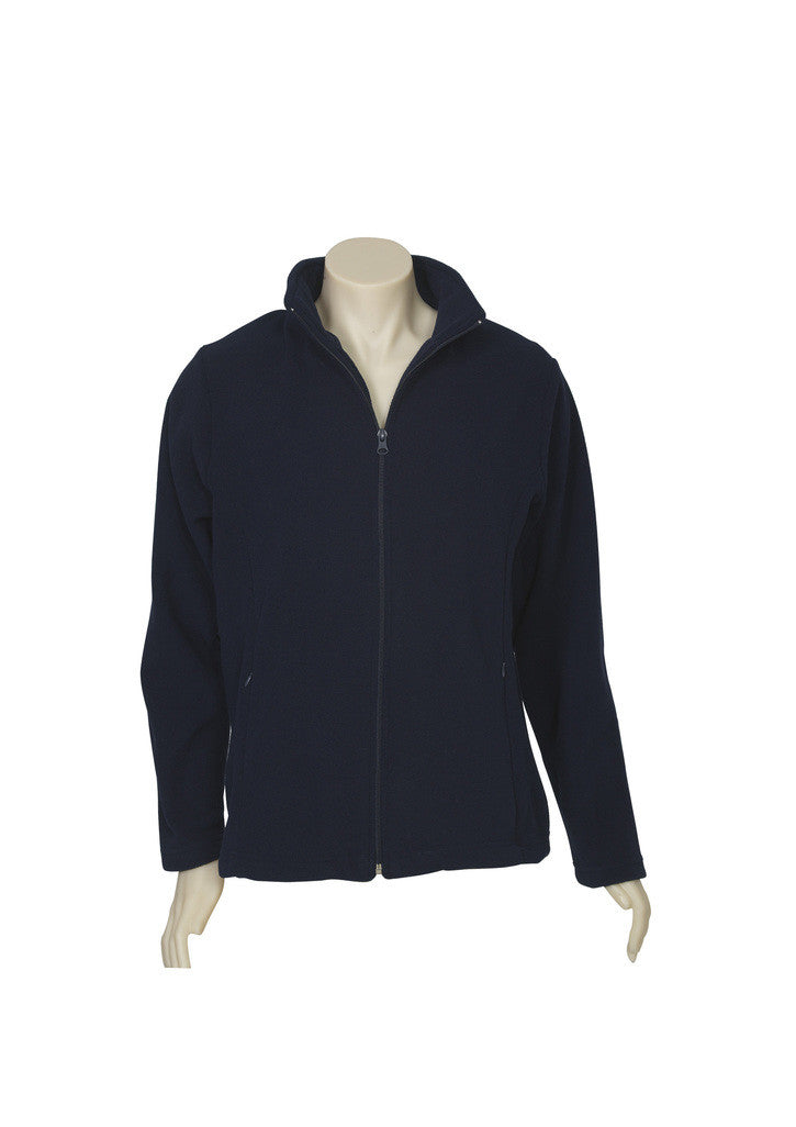 LADIES PLAIN MICRO FLEECE JACKET